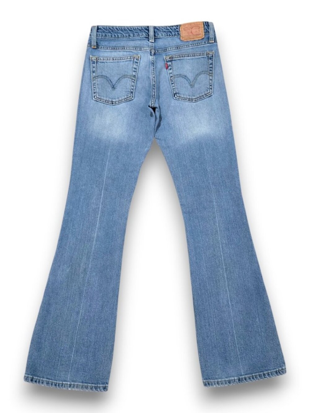 Women's Junior Jeans SIZE 5M 30X31 Low Rise LEVI'S Low Rise Y2K Light Wash - Picture 5 of 15